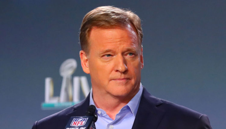 Roger Goodell, comisionado de la NFL.