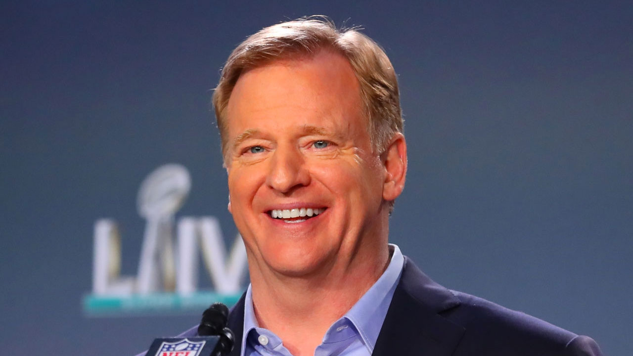 Roger Goodell, comisionado de la NFL.