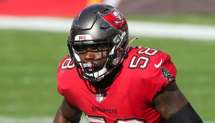 LB Shaq Barrett, Tampa Bay Buccaneers.