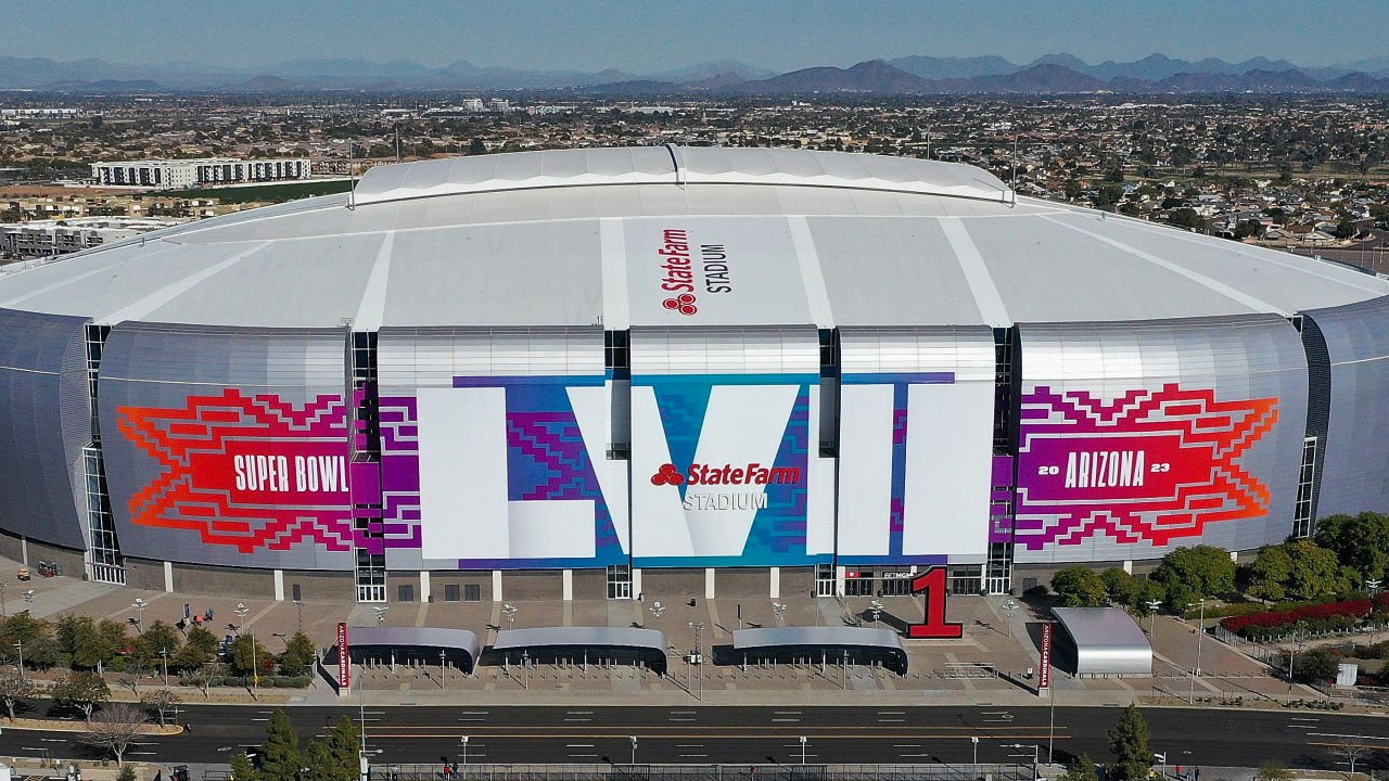 State Farm Stadium, hogar de los Cardinals y del Super Bowl LVII