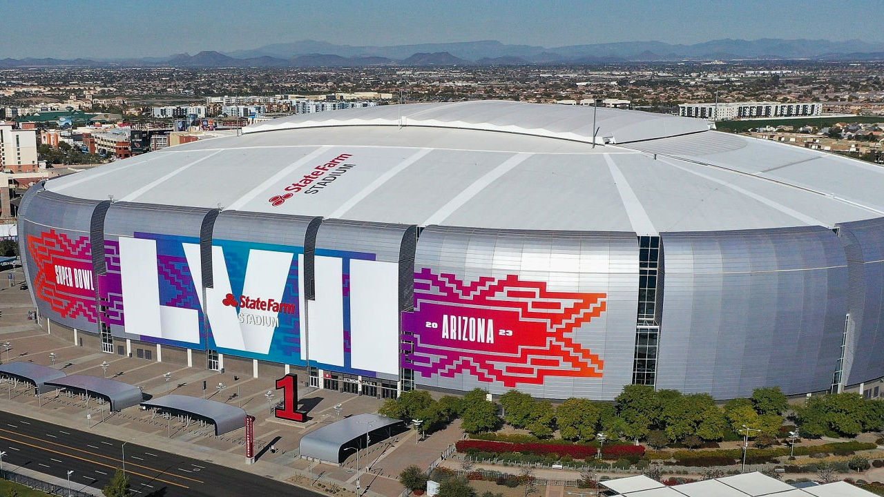 State Farm Stadium, hogar de los Cardinals y del Super Bowl LVII