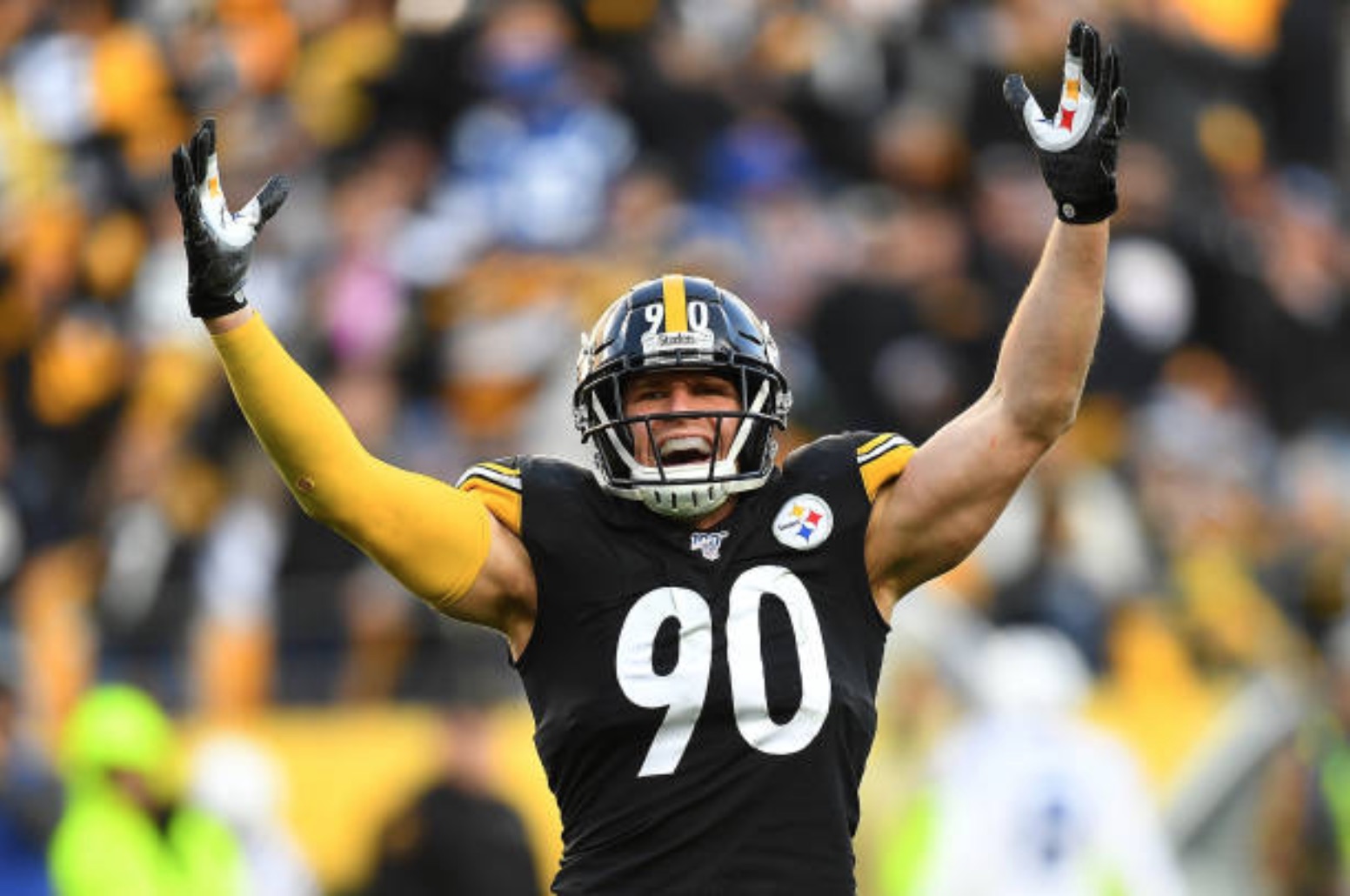 LB T.J. Watt, Pittsburgh Steelers. Foto de Getty Images.