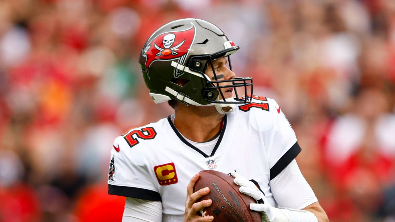 QB Tom Brady con los Tampa Bay Buccaneers