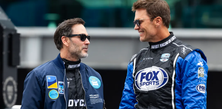 Tom Brady en la Indy 500 de 2025