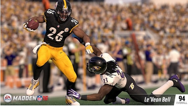 RB Madden NFL 16