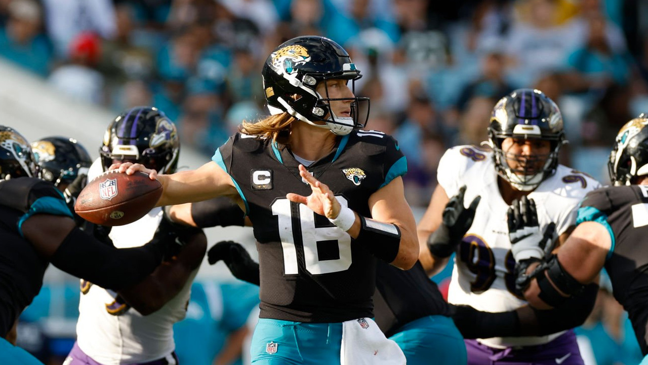 Trevor Lawrence, QB de los Jacksonville Jaguars.