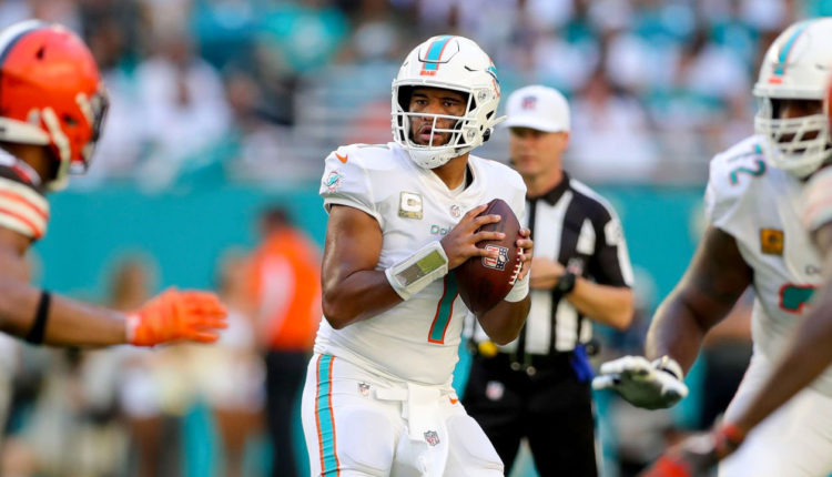 QB Tua Tagovailoa, Miami Dolphins