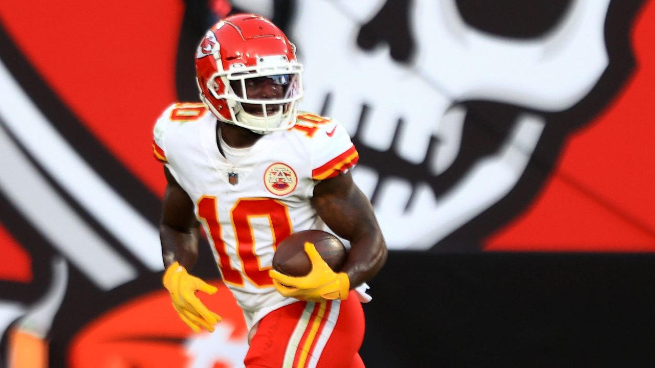 WR Tyreek Hill, Kansas City Chiefs. Foto de Getty Images.WR Tyreek Hill, Kansas City Chiefs. Foto de Getty Images.