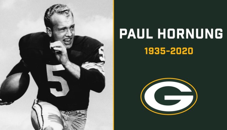 Paul Hornung Green Bay Packers