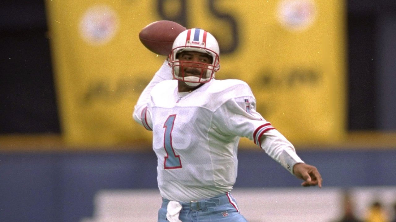 QB Warren Moon, Houston Oilers/Titans